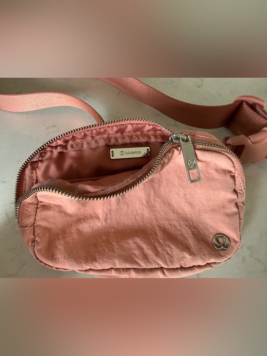 lululemon athletica Handbags - lululemon athletica Coral Pink Crossbody Belt Bag